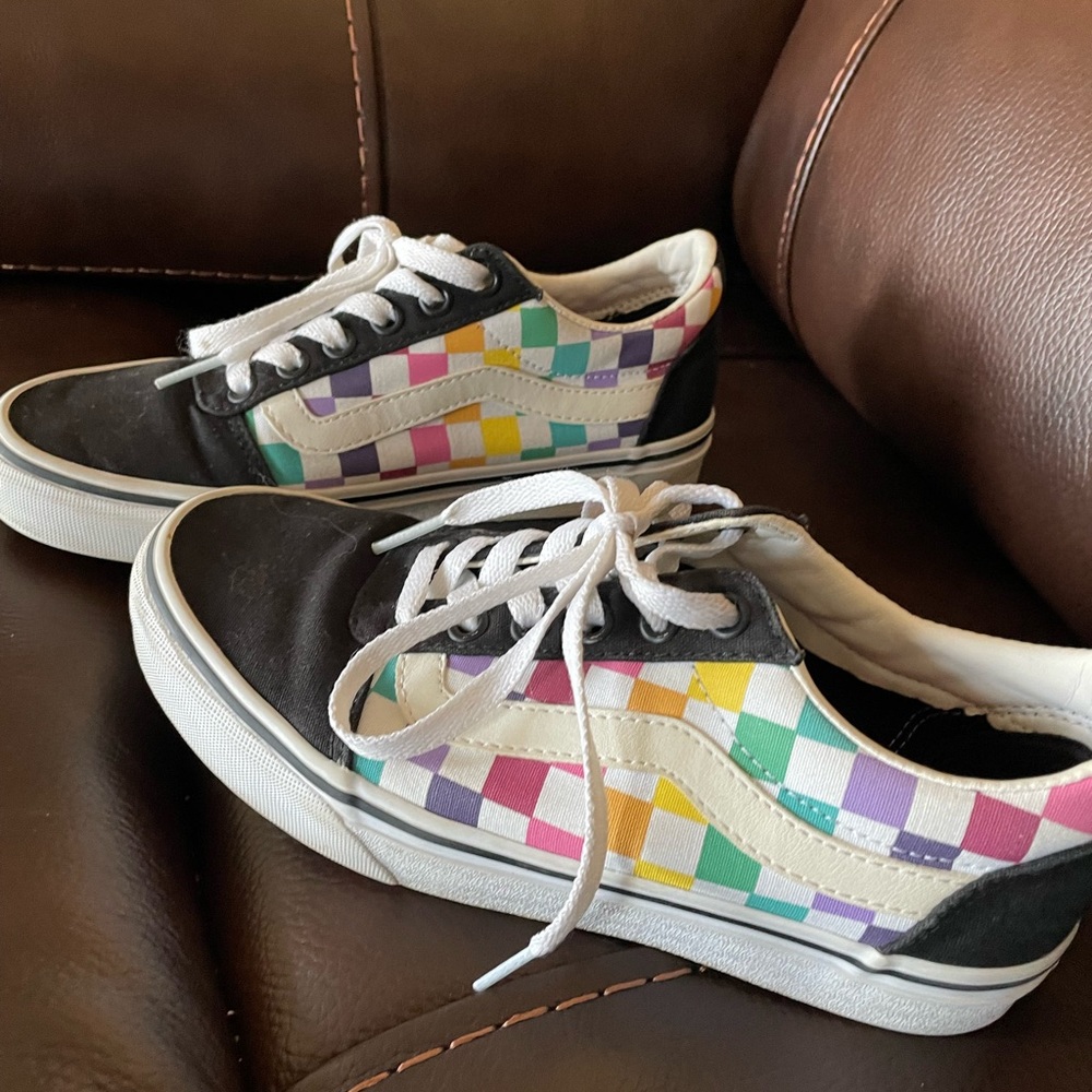 Checkered Vans - image 2